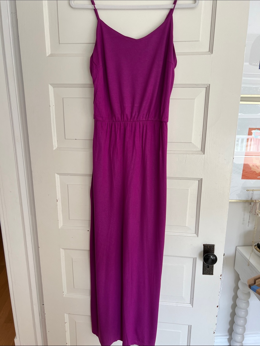 GAP Magenta Rayon Tank Top